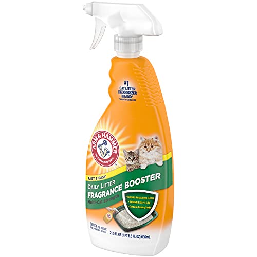 Arm And Hammer Cat Litter Deodorizer Spray, 21.5 Fl Oz [2-Pack]
