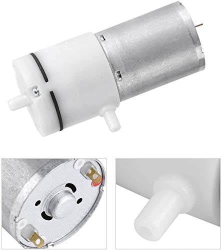 DC 6V Air Pump Micro Vacuum Pump, Mini Electric Air Pumping Booster for Treatment Instrument and Aquarium Oxygen Tank 1.5L-3.2L/