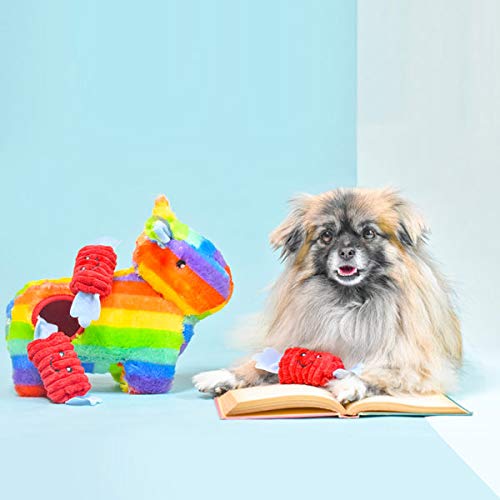 Zippypaws Burrow - Interactive Dog & Puppy Toys For Boredom, Stimulating Pet Products To Keep Them Busy, Hide & Seek Plush Dog P