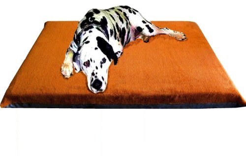 Ehomegoods 54X37 X4 Sudan Brown Xl Orthopedic Memory Foam Pet Pad Bed Mattress For Large Dog With 2 External Covers + Waterproof