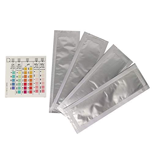 Api 5-In-1 Test Strips Freshwater And Saltwater Aquarium Test Strips 4-Count Box