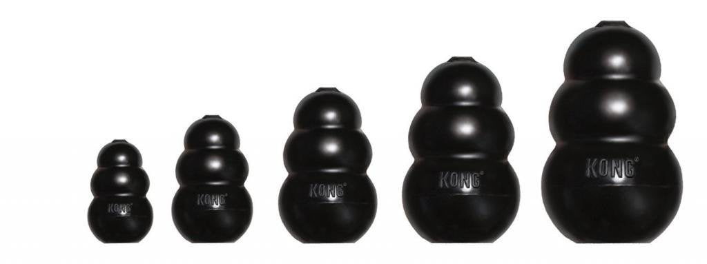 KONG Extreme Dog Pet Toy Dental Chew (2 Pack), Large, Large - 2 Pack, Black, Model:K1-2
