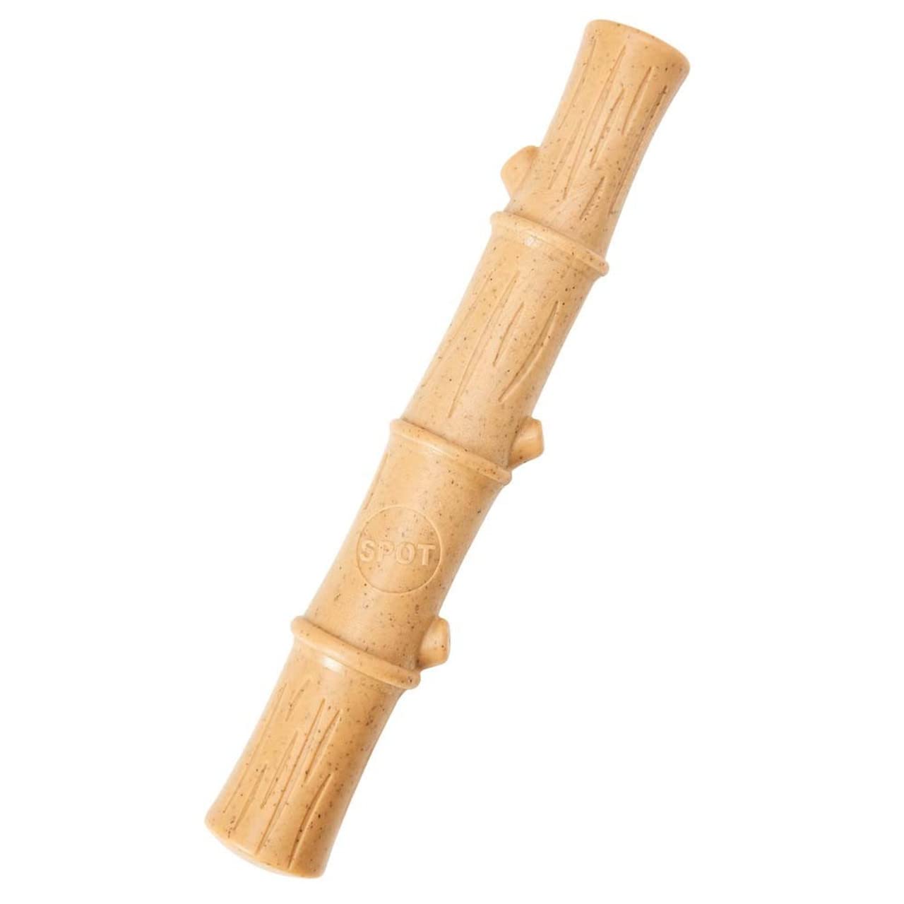 Spot Bambones Bamboo Plus Bamboo Stick 2 Pack Bundle - Easy Grip Durable Dog Chew Toy For Aggressive Chewers & Puppies -A Non Sp