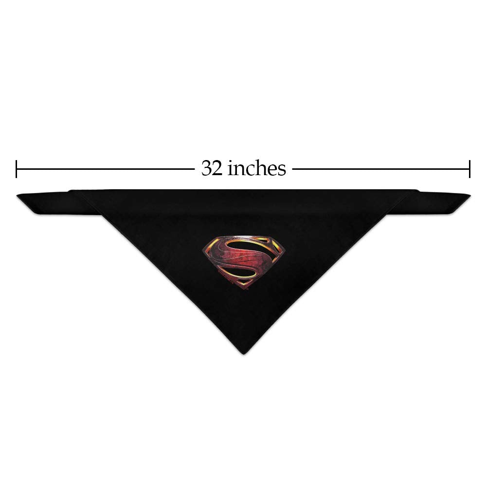Graphics & More Justice League Movie Superman Logo Dog Pet Bandana