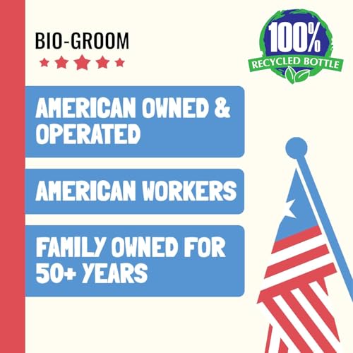 Bio-Groom Anti-Shed Deshedding Dog Conditioner - Odor Eliminating, Anti-Shedding, Dog Bathing Supplies, Puppy Wash, Cat & Dog Grooming Supplies, Cruelty-Free, Made In Usa, Dog Products - 1 Gallon