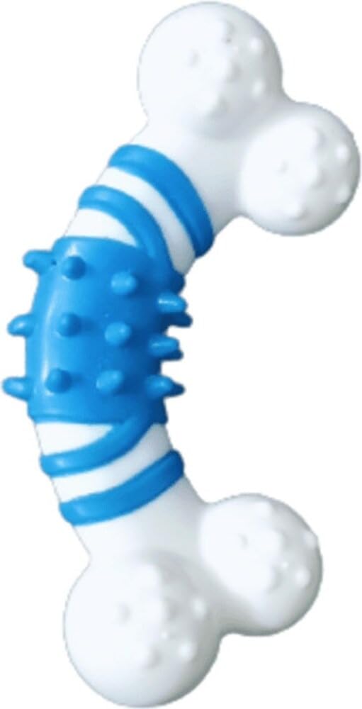Premiumav Durable Nylon Dog Bone Chew Toy  Tough NonToxic Hard Chew Toy For Aggressive Chewers, Puppy Teething Aid, LongLasti