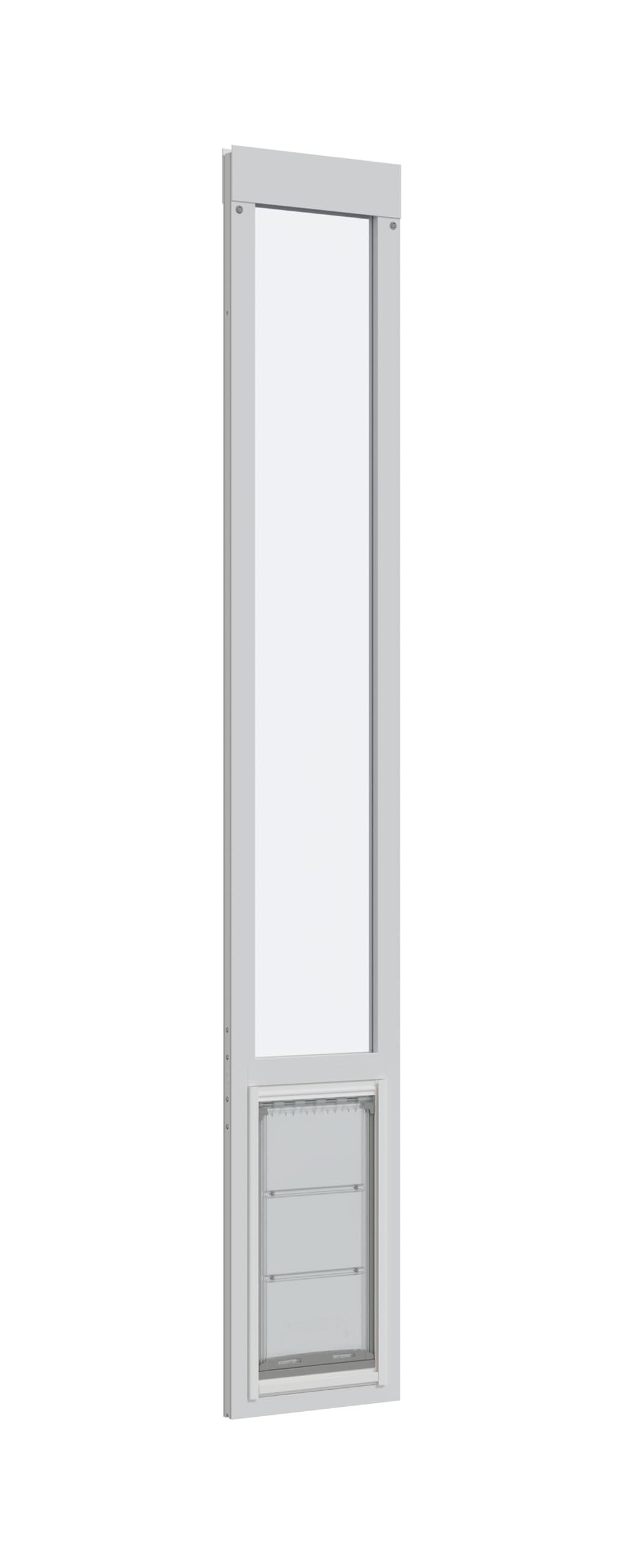Endura Flap Pet Door For Vinyl Sliding Glass Doors | Weatherproof & Insulated Dog Door For Vinyl Sliders | Durable With Secure L