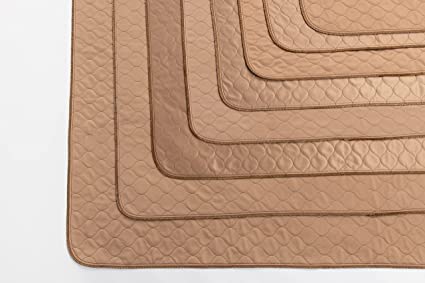 Ezwhelp Reusable Dog Pee Pads - Dogs Waterproof Training Pads - Washable & Sanitary - Rounded Corners - Laminated, Lightweight,