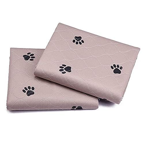 Washable Dog Pee Pads With Puppy Grooming Gloves,Puppy Pads,Reusable Pet Training Pads,Large Dog Pee Pad,Waterproof Pet Pads For Dog Bed Mat,Super Absorbing Whelping Pads