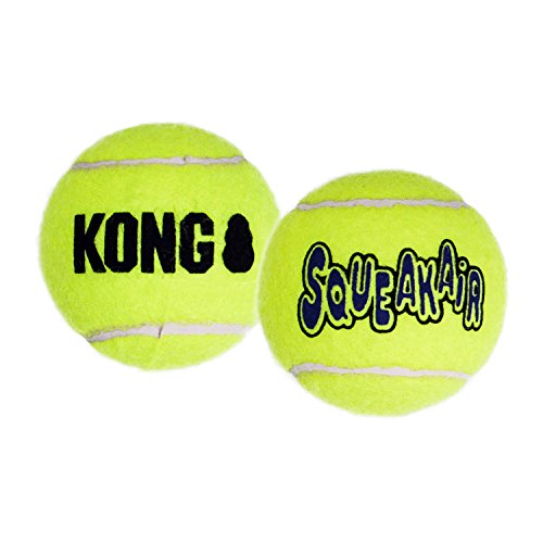 KONG Air Dog Squeakair Dog Toy Tennis Balls, Small, 3Pack