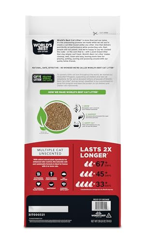 Worlds Best Cat Litter Multiple Cat Formula