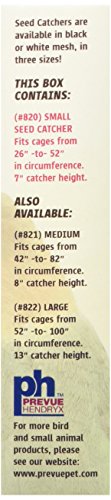 Prevue Pet Products Mesh Bird Seed Catcher 7'' H
