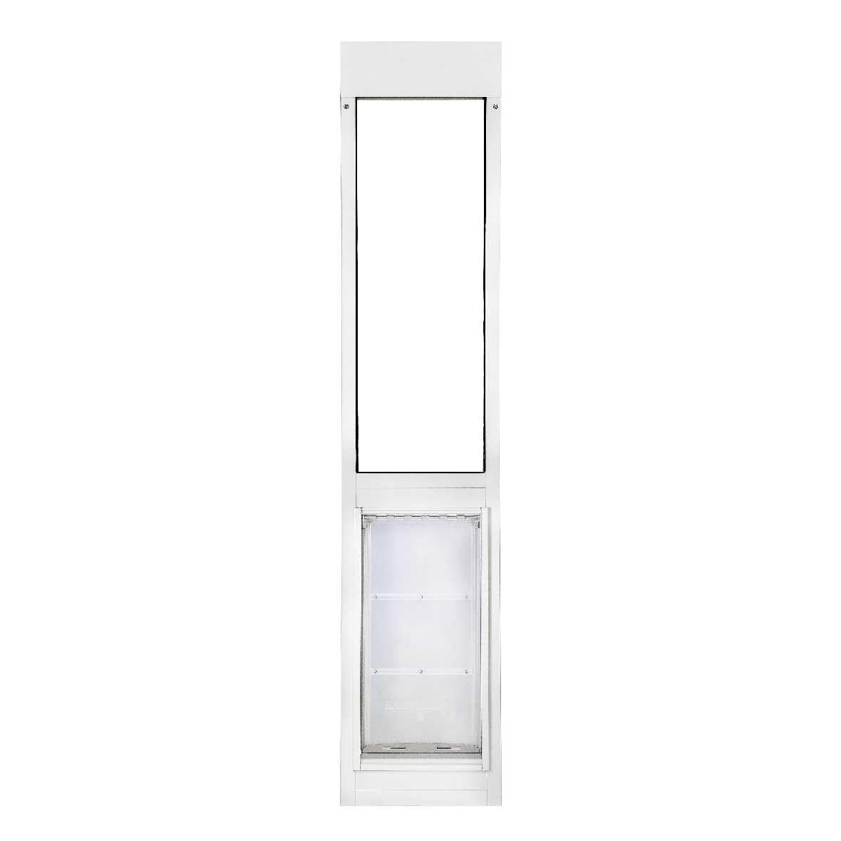 Endura Flap Thermo Panel Pet Door For Sliding Glass Doors | Heavy-Duty Aluminum Frame With Secure Locking Cover | Energy Efficie