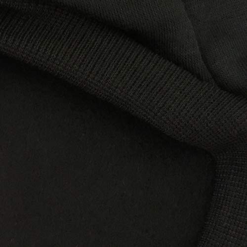 Security Dog Hoodies Dog Clothes Apparel Winter Sweatshirt Warm Sweater Cotton Puppy Small Dog Hoodie For Small Dog Medium Large Dog Cat (Black, M)