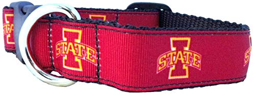 College Dog Collar (Large, Iowa State)