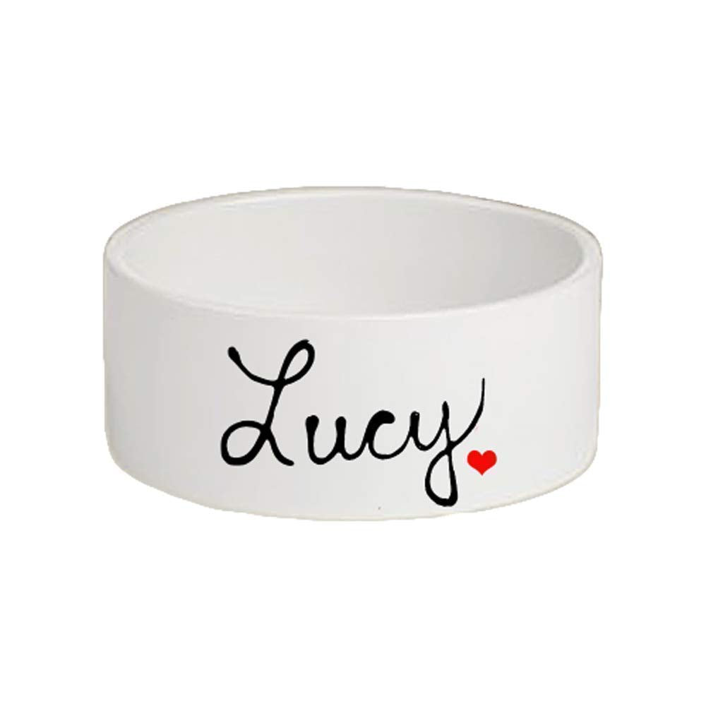Personalized Dog Bowl - Large Custom Dog Bowl With Name - Ceramic