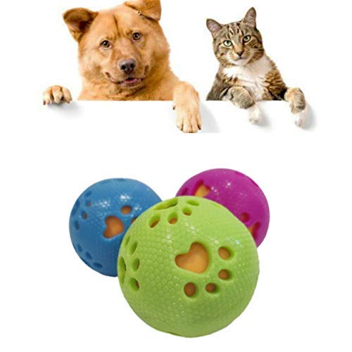 PSK PET MART 3 Pcs Ball in Ball Toys for Dog for Solo Playing Best Toys for Your Pets