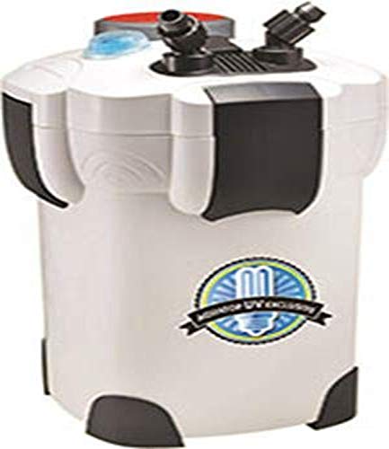Aquatop Cf400Uv 4-Stage Canister Filter With Uv 9W, 370 Gph