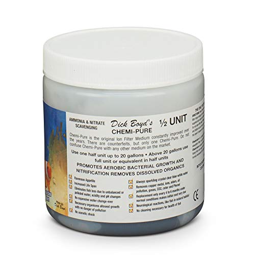 Boyd Enterprises Abe16706 Chemipure Filter Media For Aquarium, 5-Ounce
