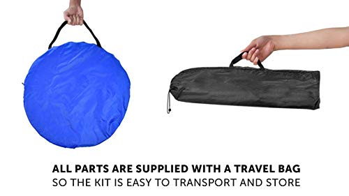 Better Sporting Dogs Complete Starter Agility Set For Dogs | 5 Piece Dog Agility Kit | Agility Jump | Tire Jump | Weave Poles |