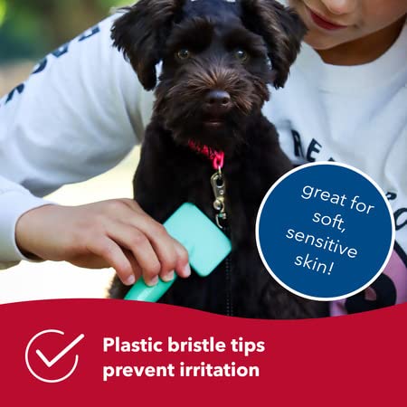 Coastal Pet Li'L Pals Dog Slicker Brush With Coated Tips - Dog Grooming Brush For Small Breeds & Puppies - One Size