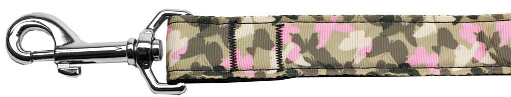 Pet Dog & Cat Nylon Collar or Leash, "Camo Butterflies" 5/8" w x 4 ft. leash