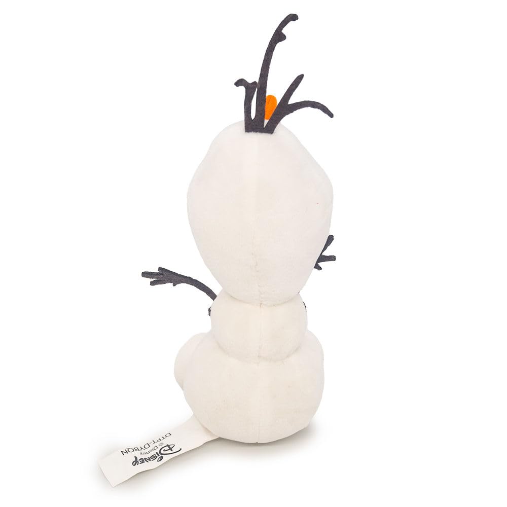 Buckle-Down Disney Dog Toy Frozen Olaf Surprised Sitting Pose Pet Toy Plush