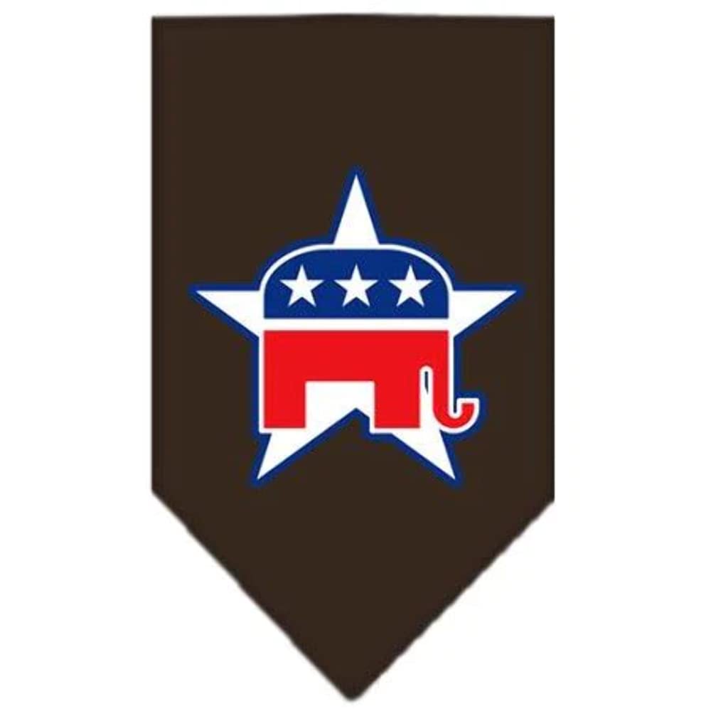 Pet and Dog Bandana Screen Printed, Puppy Love White Large