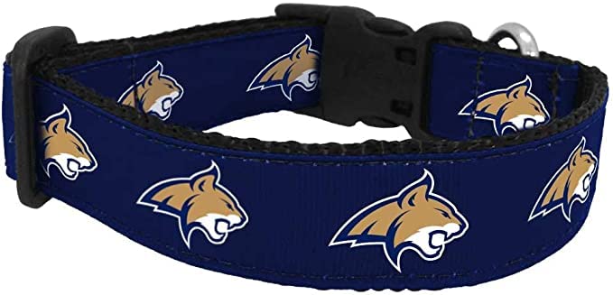 College Dog Collar (X-Small, Montana State)
