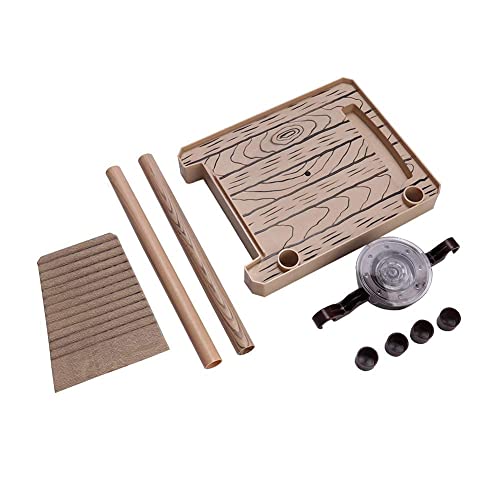 Hffheer Reptile Turtle Pier, Decorative Reptile Floating Basking Turtle Floating Turtle Basking For Small Reptiles Tortoise Amphibians Sun Bathing Climbing