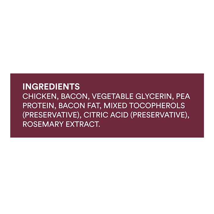 WholeHearted Grain Free Soft and Chewy Bacon Recipe Dog Stick Treats, 16 oz