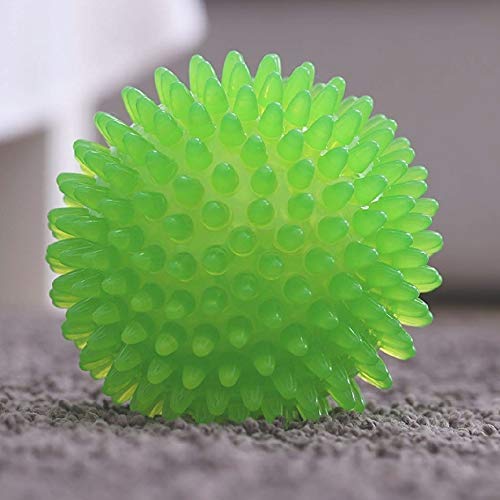 Petlicous & More Pet Dog Spike Ball Dog Toy Chew Toy Chew Dog Toy BallGreen