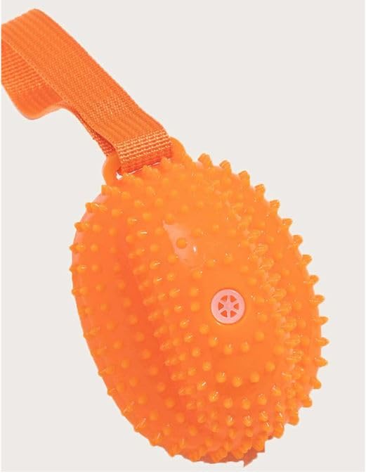 PSK PET MART Eco Friendly Durable TPR Dog Ball with Rope Dog Chew Toys Dispenser Ball Food Treat Dog bEco Friendly Durable TPR D