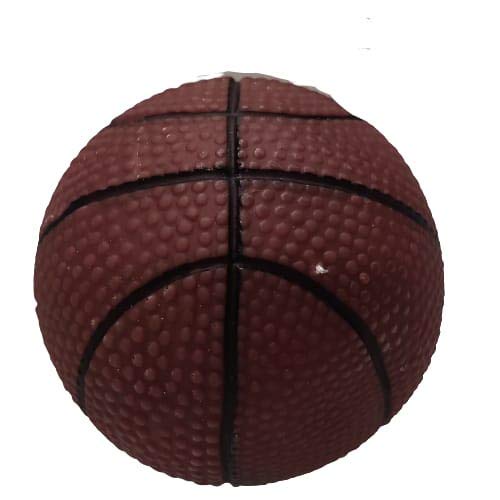 RvPaws Chew Toys Basketball for Small Dogs for Teething Squeaky