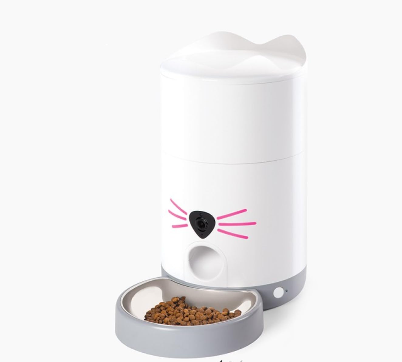Catit PIXI Vision Smart Feeder - App-Controlled Cat Feeder with Built-in Camera, Motion Detection, Night Vision & Custom Feeding