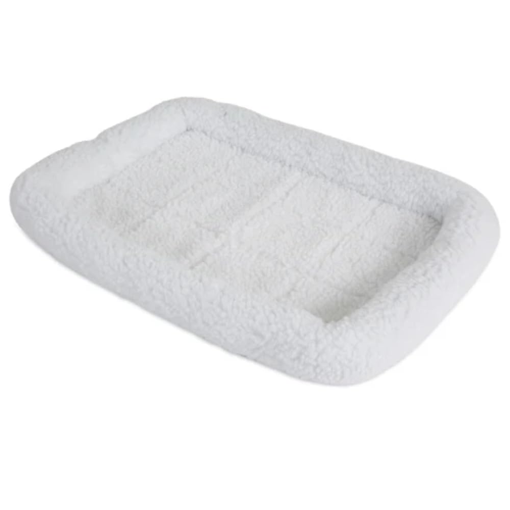 Precision Pet Snoozzy Sheepskin Bolster Crate Mat, For 24' Crates,Cream,15-30 Lbs,2500-Snz2000