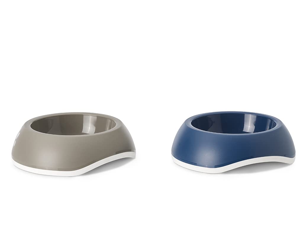 Savic Pet Bowl Delice 2 Feeding Bowl For Cat & Dog Bowl Is A Modern, Premium Food Or Water Bowl Made Of Plastic600 Ml Available