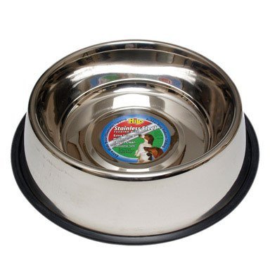 Hilo Dog Dish Non Skid 96 Oz Stainless Steel