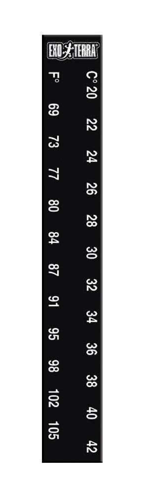 Exo Terra 2 Pack Of Liquid Crystal Terrarium Thermometers