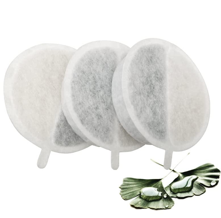 Nugget Drinking Fountain Replacement Filters (3 Pack) | Activated Charcoal And Ion Exchange Resin For Water Filtration