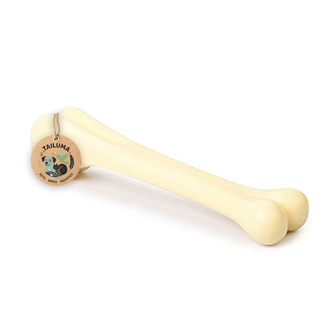 Tailuma Dog Chew Bone Toy  Durable Dog Chewing Bone For Puppies & Dogs, Teeth Cleaning Chew Toy, Bite Resistant Pet Toy For Sma