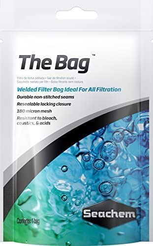 Seachem The Bag Filter Media Bag 13 X 25.5 Cm (5'' X 9.5'')
