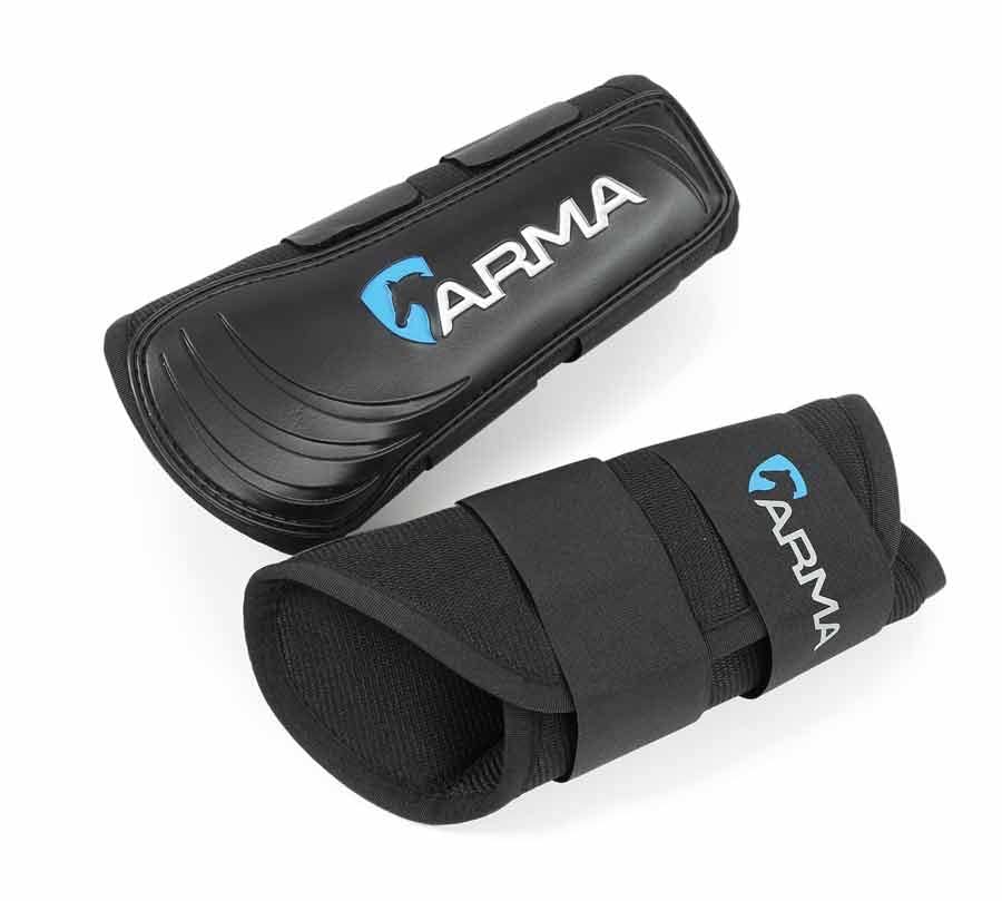 Shires Arma Air Motion Brushing Boots (Horse, Black)