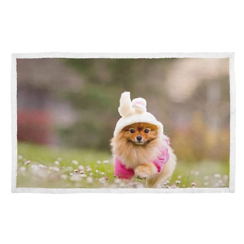 Puppies Hiromi Dogs Blankets Warm Pet Bed Cover