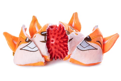 Zenapoki Dog Toys For Aggressive Chewers (3In1) - Squeaky Dog Toys Interactive - Dog Toys For Medium Dogs, Large & Small Breeds 