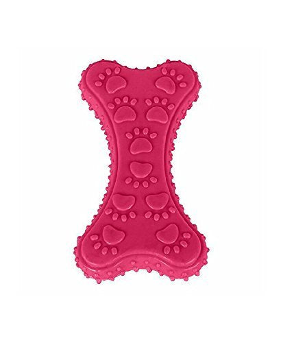 Munchos Food Grade Rubber Bone Toy For Small Dog (Colour May Vary)