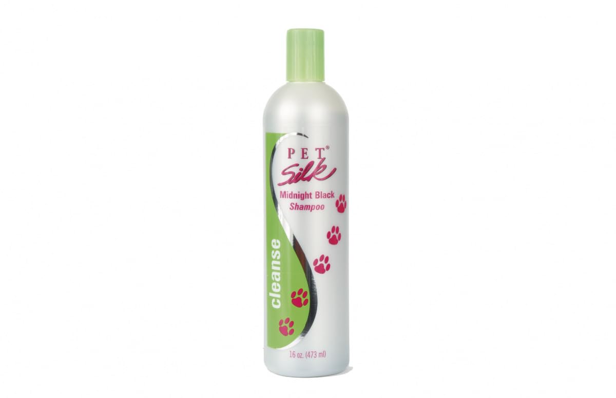 Pet Silk Midnight Black Shampoo 16 Oz, 16 Oz
