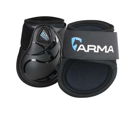 Shires Arma Carbon Fetlock Boots (Black, Pony)