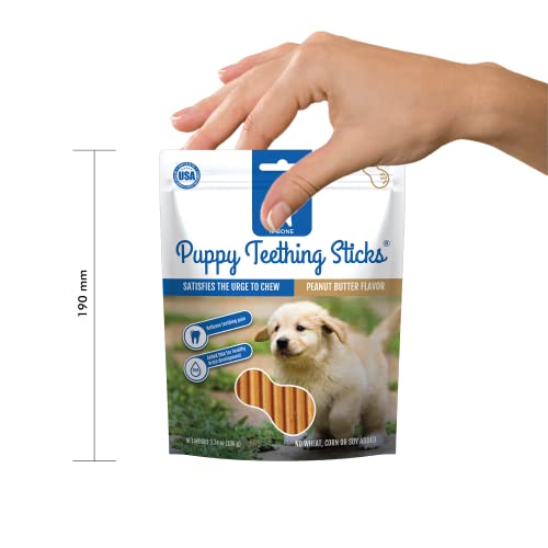 N-Bone Puppy Teething Sticks Peanut Butter Flavor