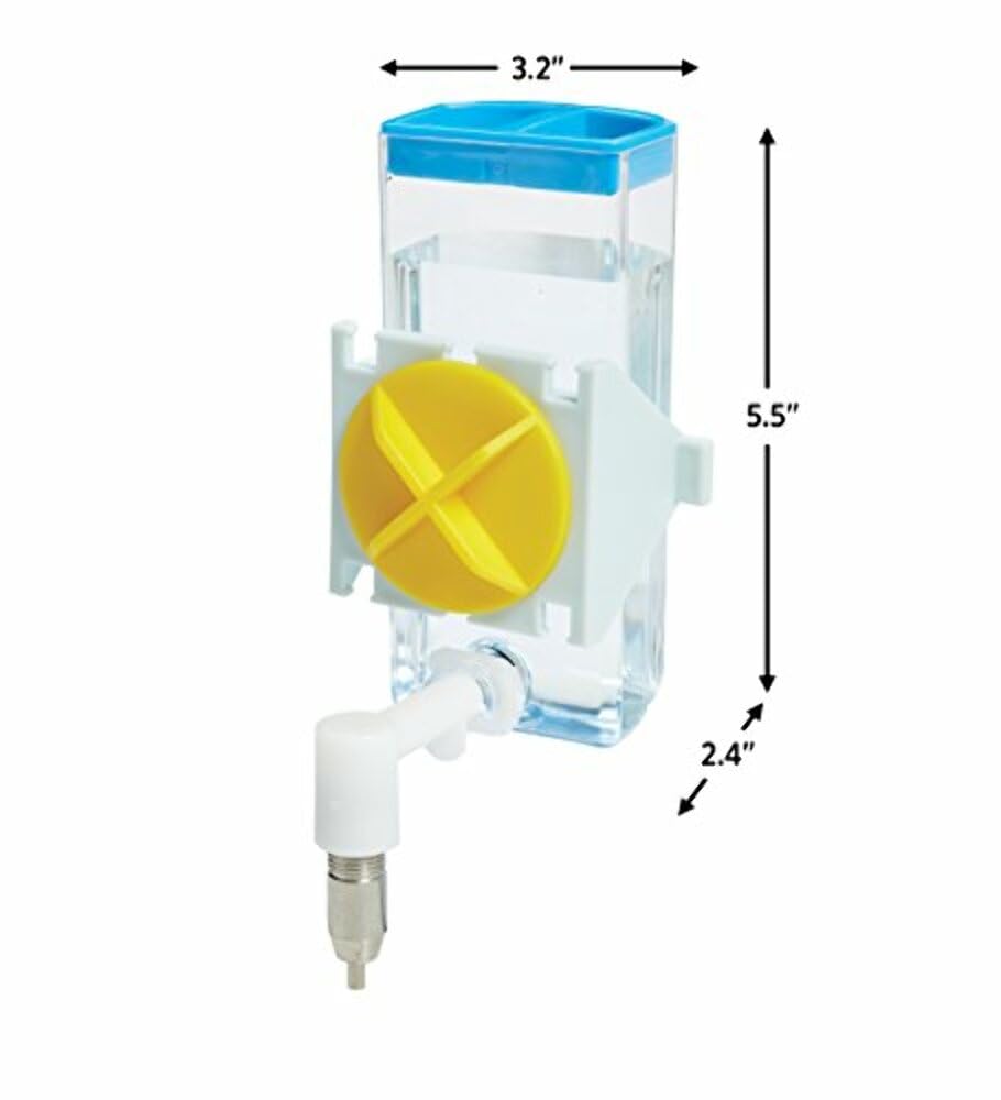 Midwest Homes For Pets Small Animal Water Bottle | Ideal For Hamsters, Mice, Guinea Pigs & Rabbits, Small Water Bottle | Hamster